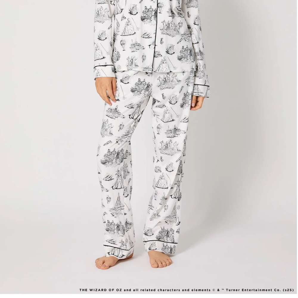 BedHead Black and White Pj bottoms